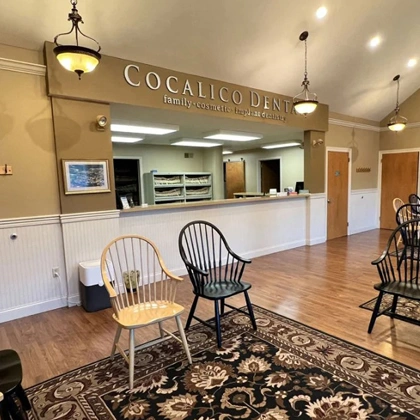 Cocalico Dental reception desk
